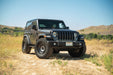 OE Plus Side Steps for the 2-Door Jeep Wrangler JL on stock JL