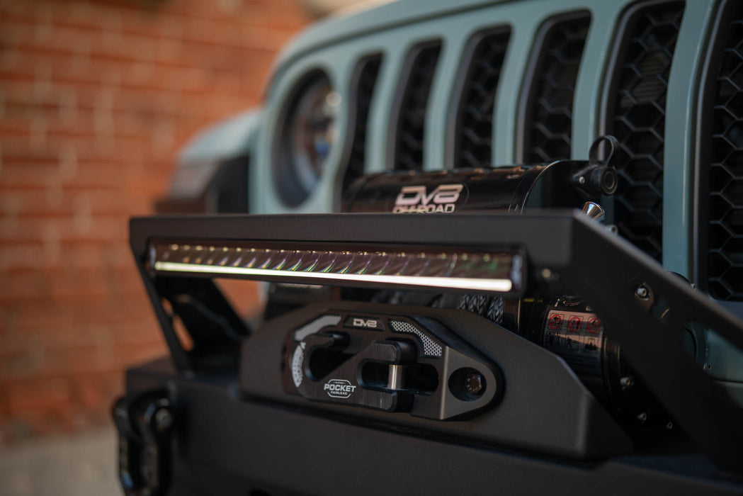 20-Inch Halo Elite Single Row Light Bar with Accent Light