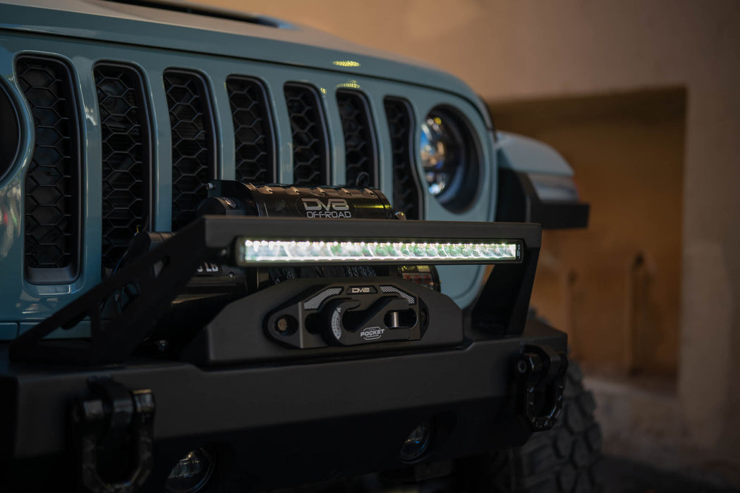 20-Inch Halo Elite Single Row Light Bar with Accent Light