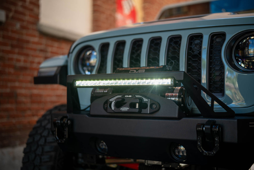 20-Inch Halo Elite Single Row Light Bar with Accent Light