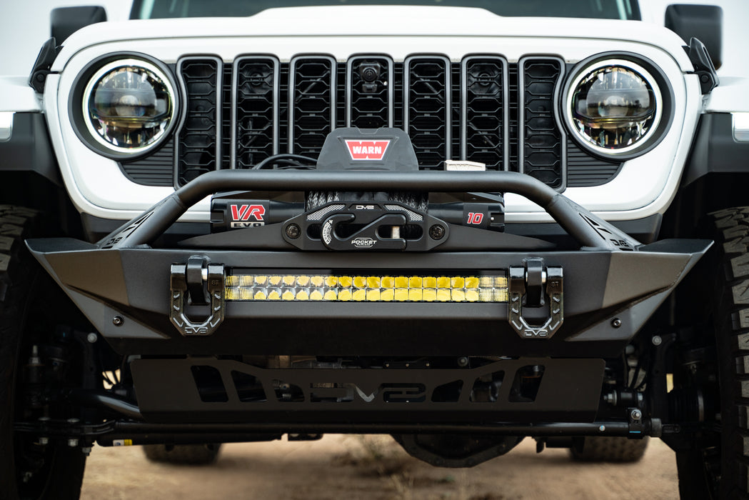 2007-2024 Jeep Wrangler JK/JL & Gladiator JT | FS-1 Series Stubby Front Bumper