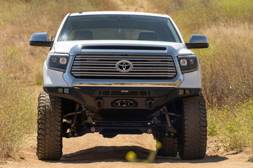 Spec Series Front Bumper for the 2014-2021 Toyota Tundra, dirt trail