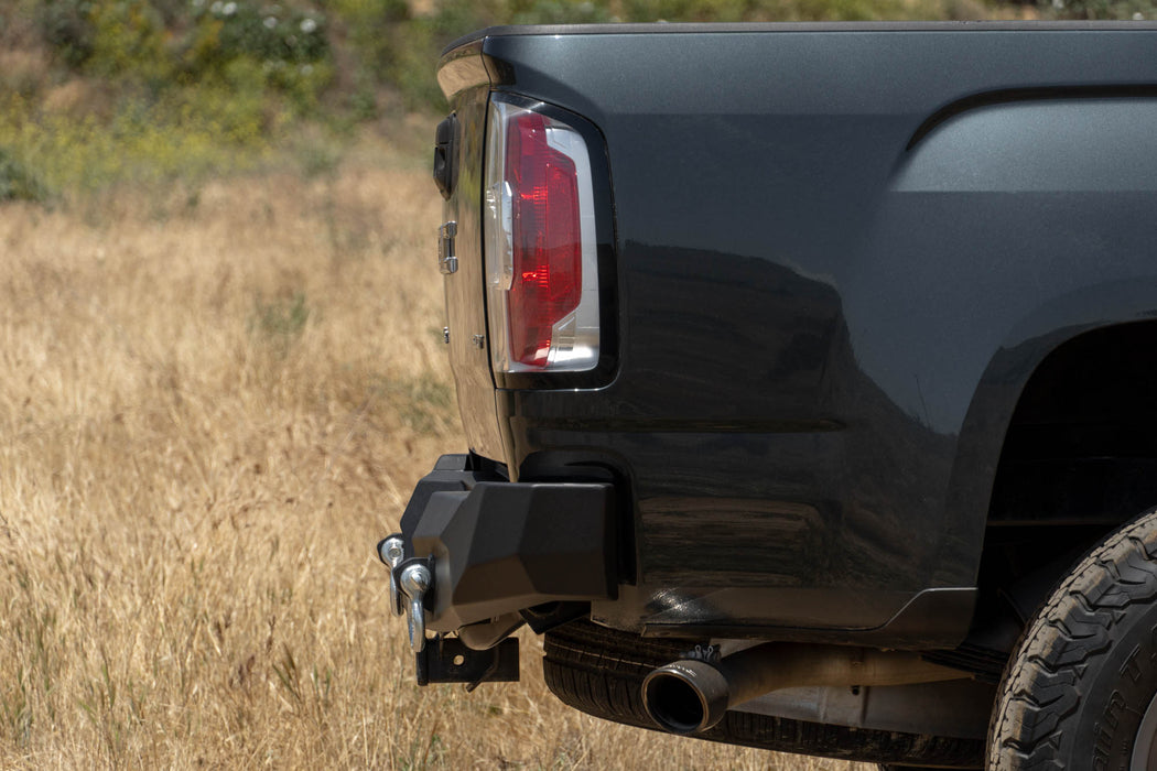 Fitment of the Made To Overland Rear Bumper for the 2014-2022 Chevy Colorado & 2015-2022 GMC Canyon