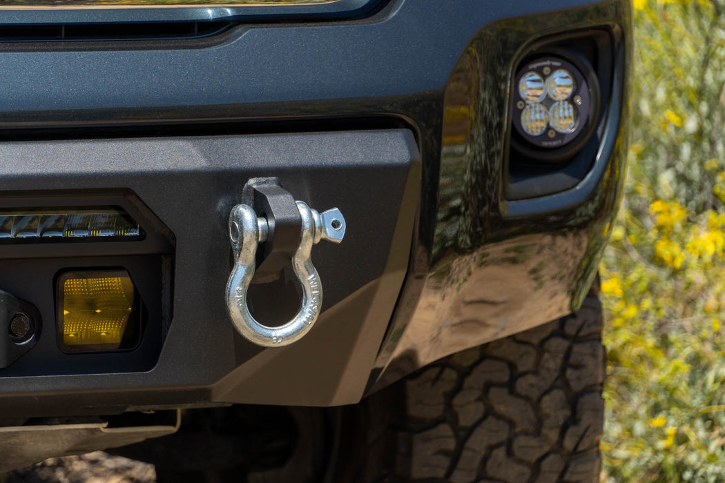 Centric Front Bumper for the 2015-2020 GMC Canyon with d-ring mounts