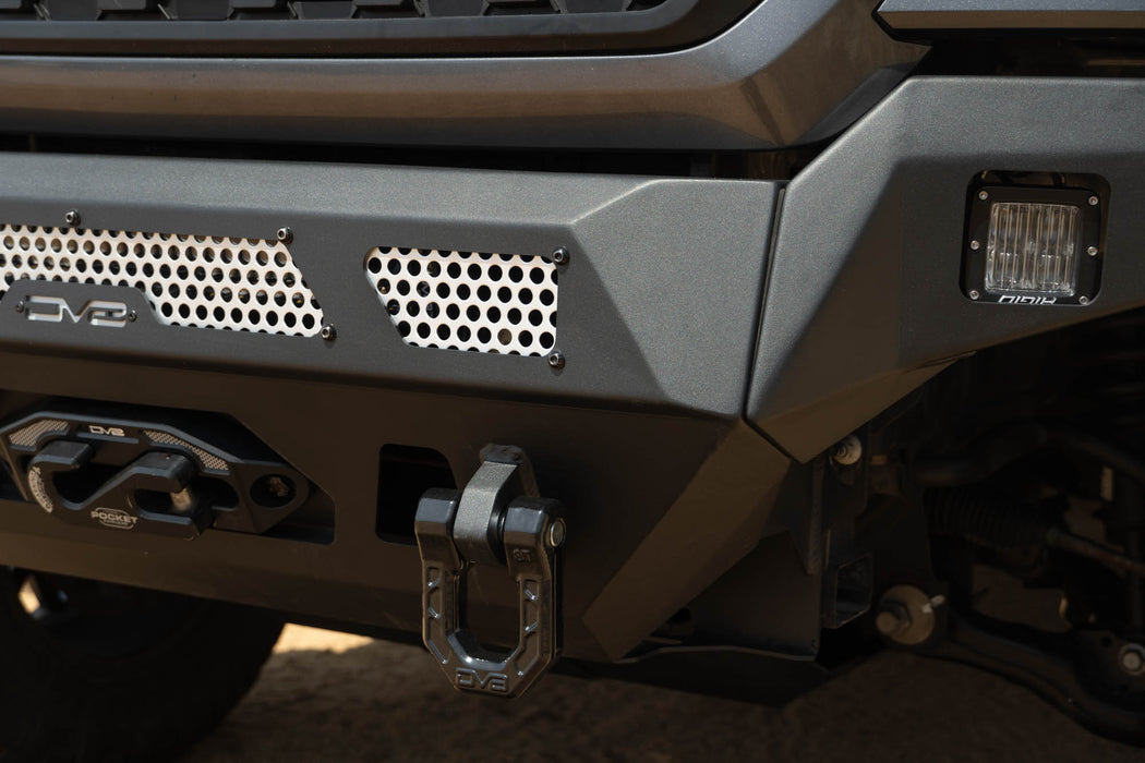 DV8 D-Rings on the 2016-2023 Toyota Tacoma Made To Overland Front Bumper