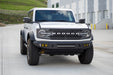 Front Shot of the OE Plus Series Front Bumper V2 for the 2021-2024 Ford Bronco