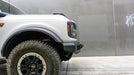 Side profile of the OE Plus Series Front Bumper V2 for the 2021-2024 Ford Bronco
