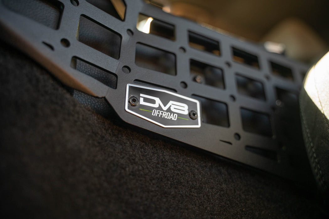 DV8 Badge: Center Console Molle Panels & Digital Device Mount for the 4th Gen Toyota Tacoma