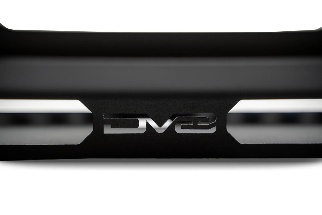DV8 Logo on the Centric Front Bumper for the 5th Gen Toyota Tacoma