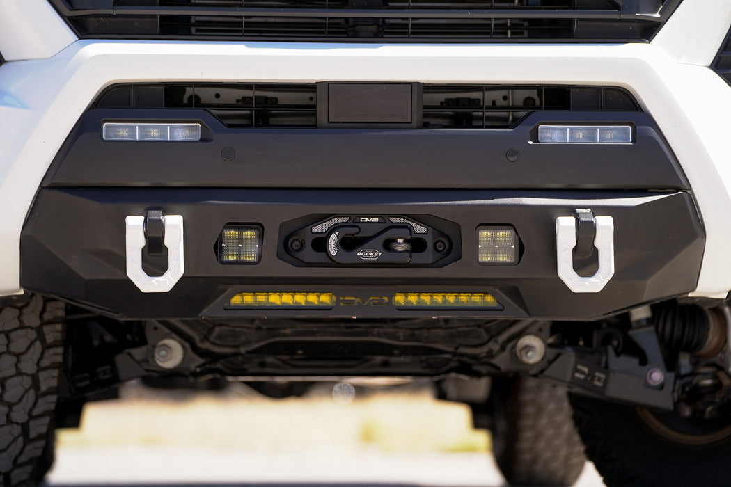 Winch mount on the Centric Front Bumper for the 5th Gen Toyota Tacoma