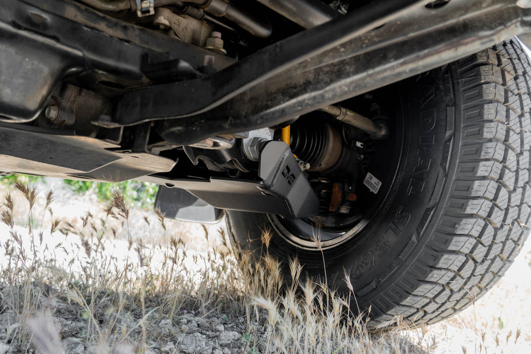 A-Arm Skid Plates for 3rd Gen Toyota Tacoma installed