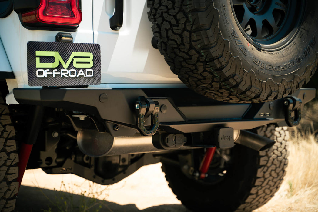 D-Ring mounts on the FS-15 Series Rear Bumper for the 2018-2024 Jeep Wrangler JL