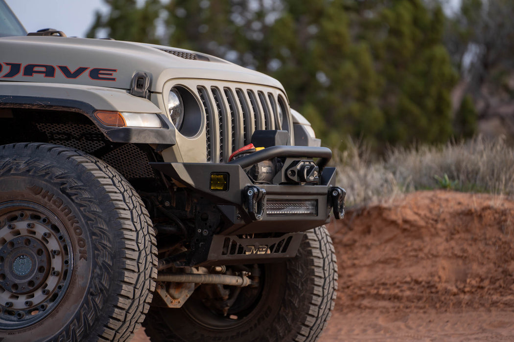 2007-2024 Jeep Wrangler JK/JL & Gladiator JT | FS-7 Mid-Width Winch Front Bumper