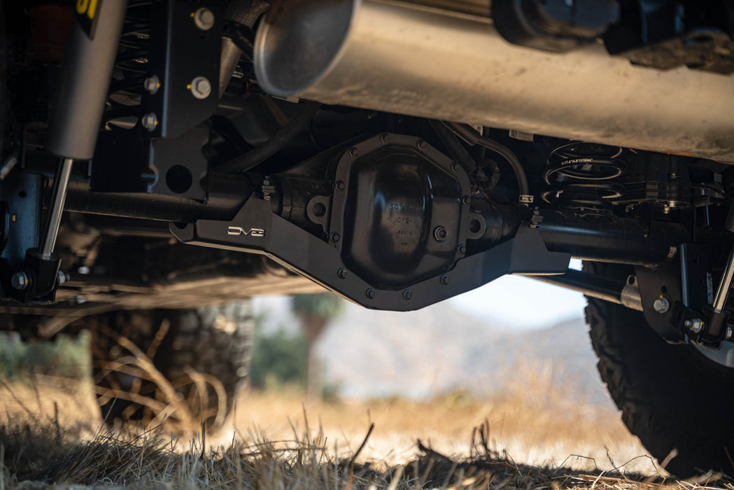 Jeep JL & JT Rear D44 Differential Skid Plate Installed for off road build