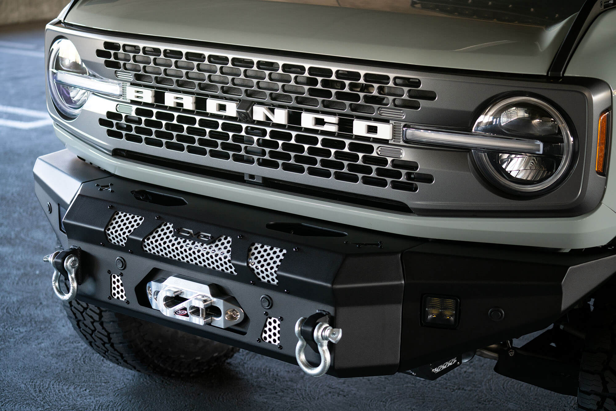 2021+ Ford Bronco Winch Capable Front Bumper