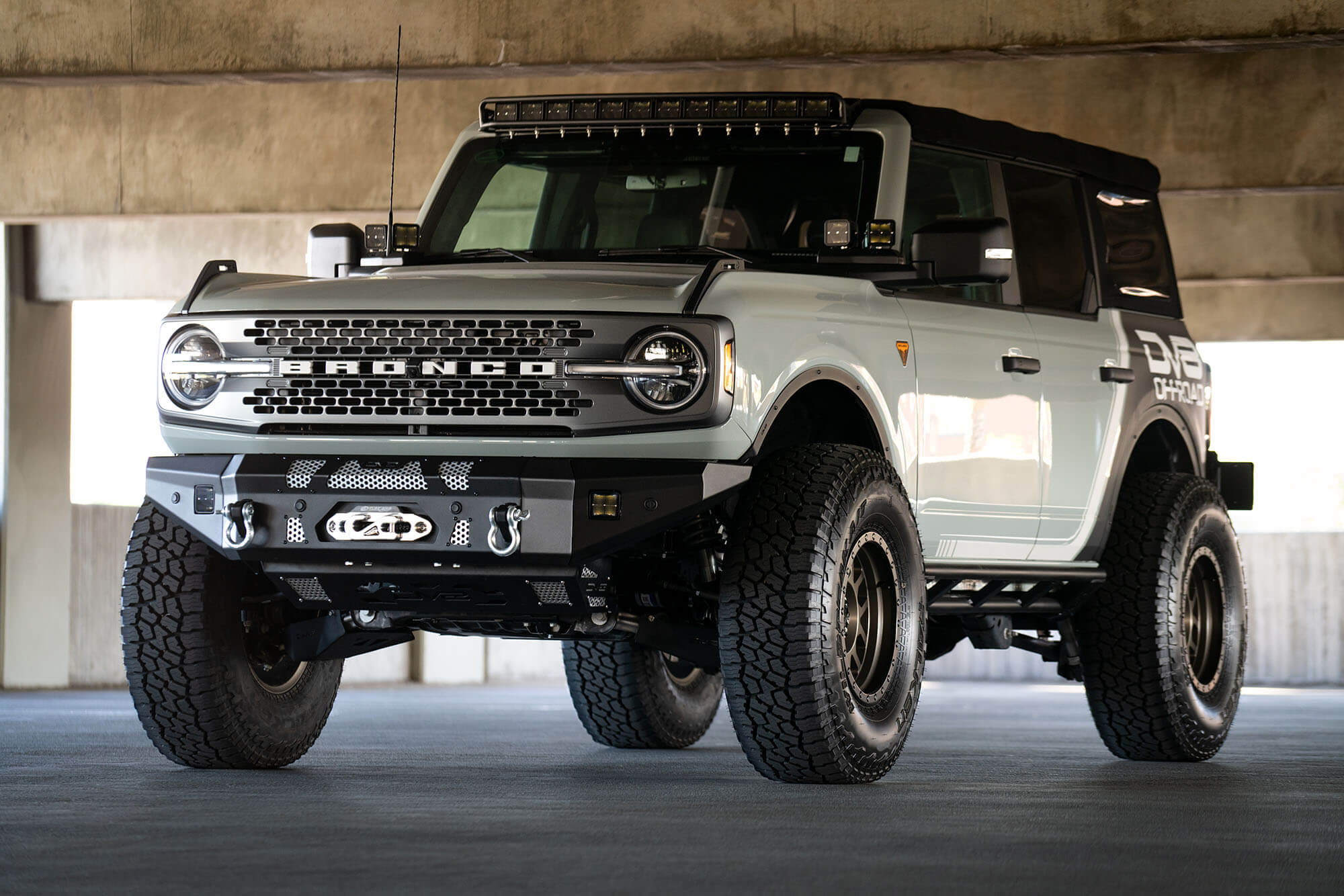 2021+ Ford Bronco Winch Capable Front Bumper