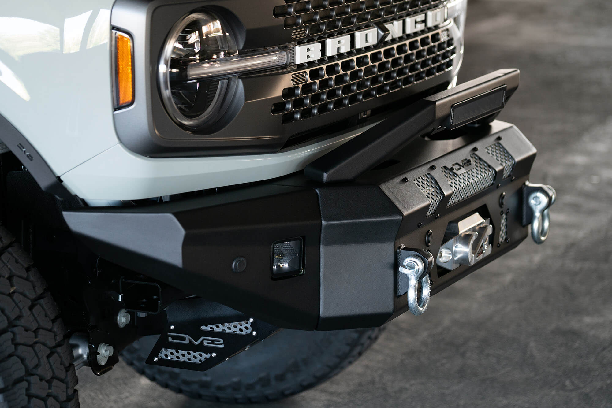 2021+ Ford Bronco Winch Capable Front Bumper